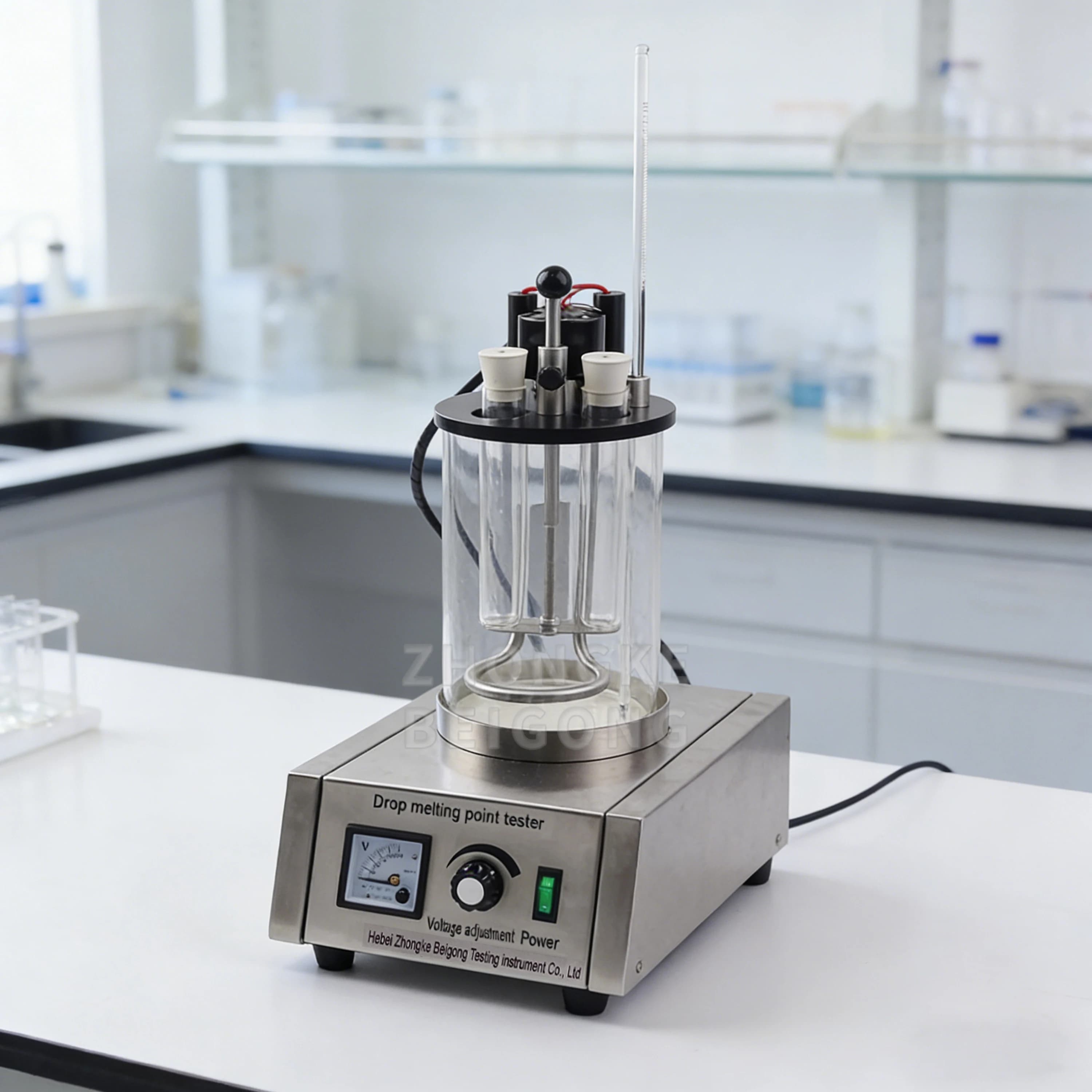 Petroleum Wax and Lubricant Droplet Melting Point Tester, Melting Temperature Detection Analyzer