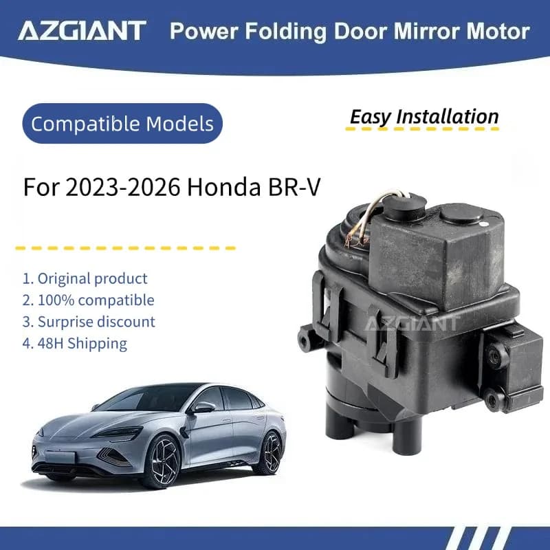 AZGIANT Left Right Sideview Mirror Power Folding Motor for 2023-2026 Honda BR-V Replacement Car Parts