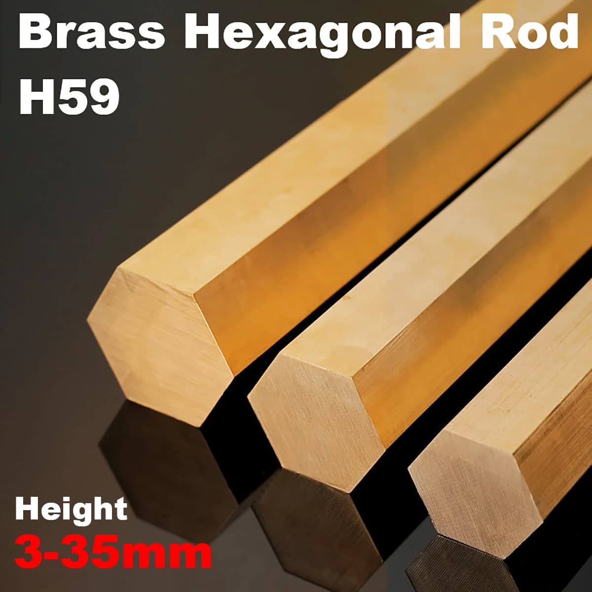 1Pcs H59 Brass Hexagonal Bar Length 200mm 500mm Brass Hex Hexagon Rod 3/4/4.5/5/5.5/6/7/8/9/10/11/12/13/14/15/16/17/18/19-35mm