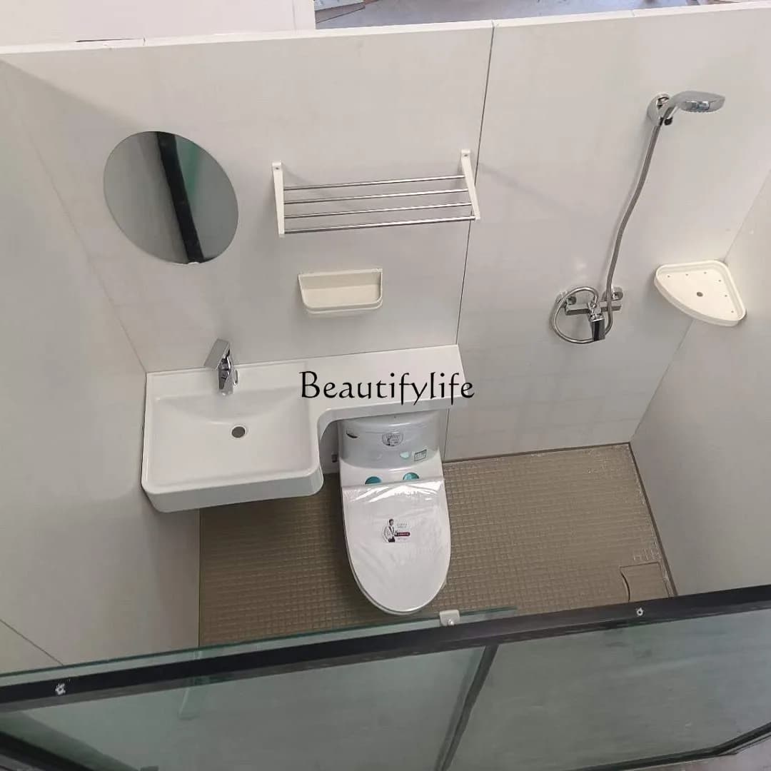 Integral shower room, independent bathroom, integrated interior decoration toilet combination