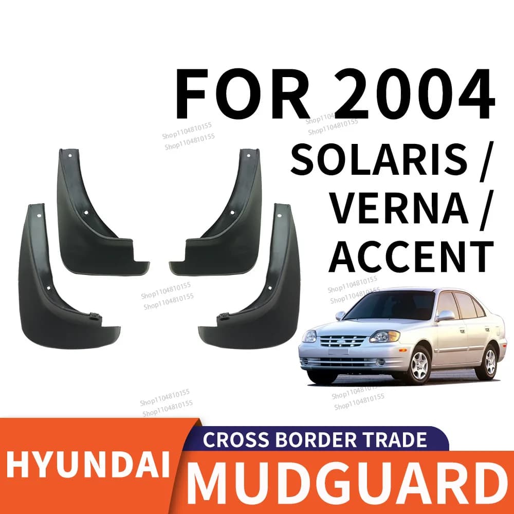 For 2004 Hyundai Accent Solaris/Verna/Accent car tire fenders car accessories