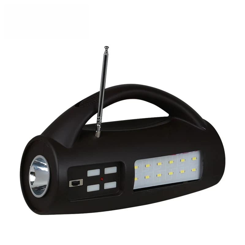 Energy-saving portable ABS 8w multi-function LED emergency light