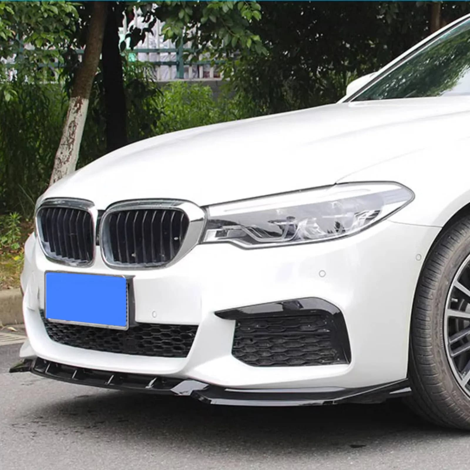 Car Front Bumper Spoiler Lip Bumper Protection Guard Spoiler Diffuser For BMW 5-Series G30 G31 G38 540i M Sport 2017-2020
