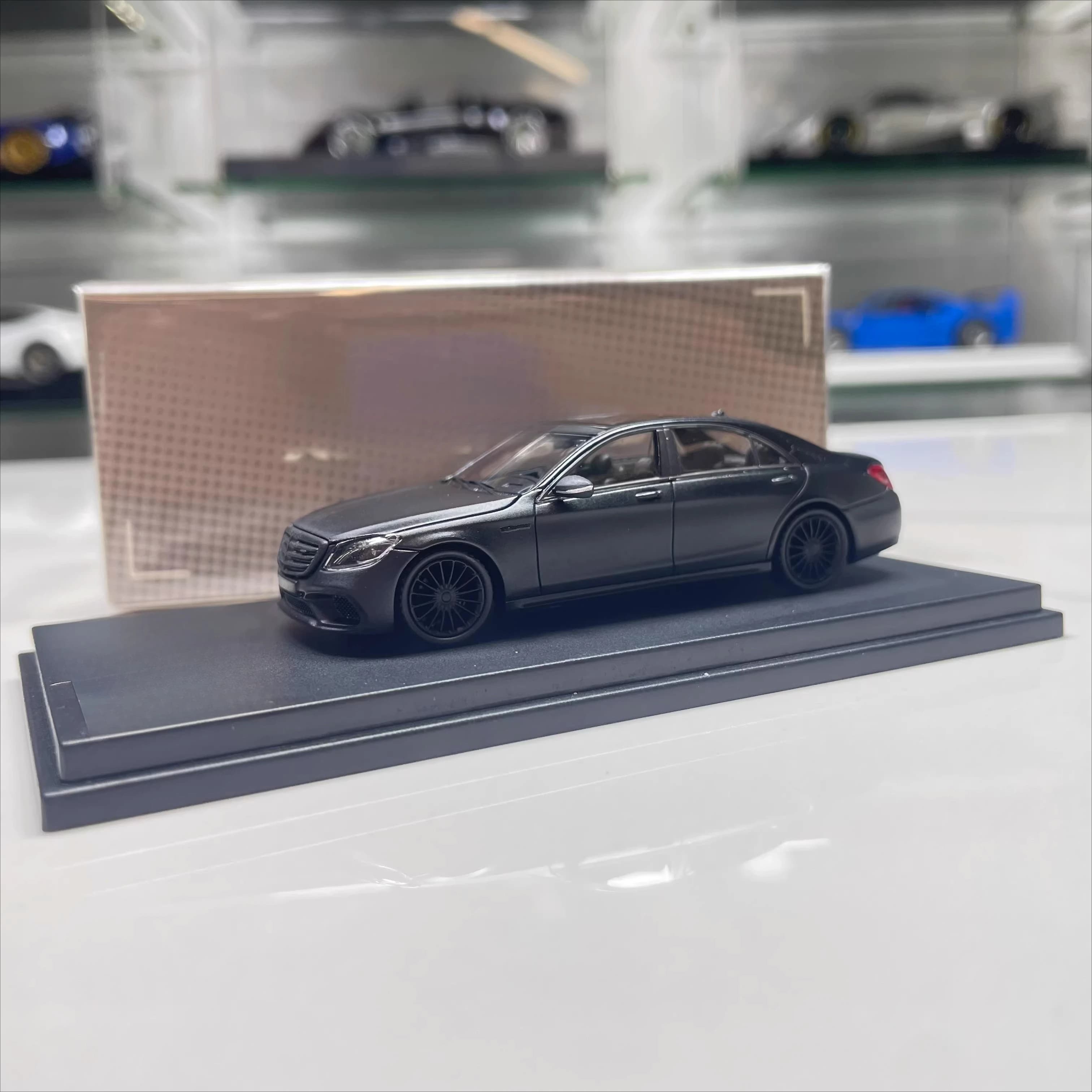 FOR S65 AMG W222  car model 1:64 Resin material ornaments for collection display and appreciation