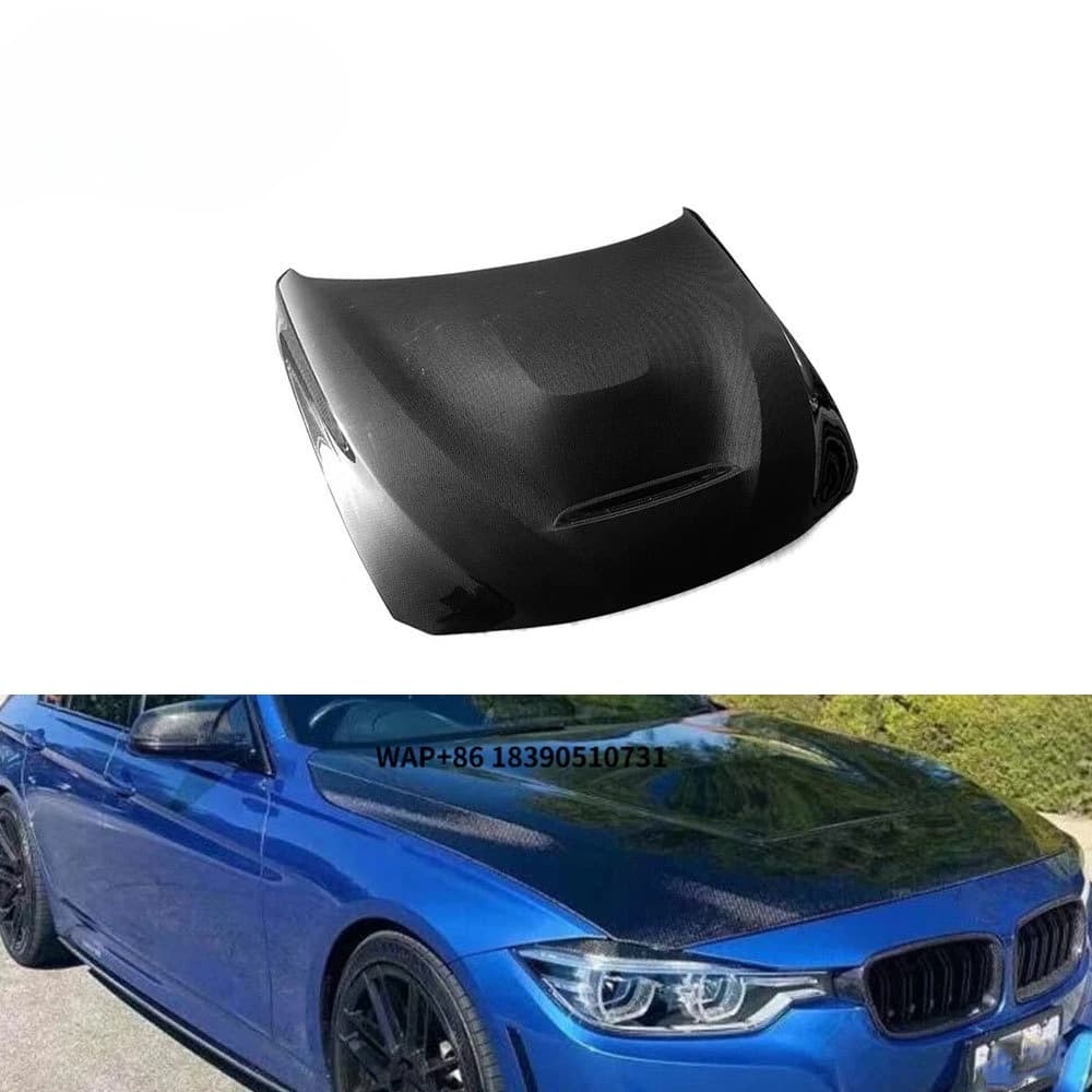 Carbon Fiber GTS Style F34 F32 Car Engine Hood for F30 F31 GT F33 2014-2019