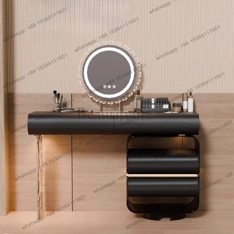 LXModern Makeup vanity Dressing table Toiletries vanity makeup desk dressers dresser illuminated makeup dressing table Furniture