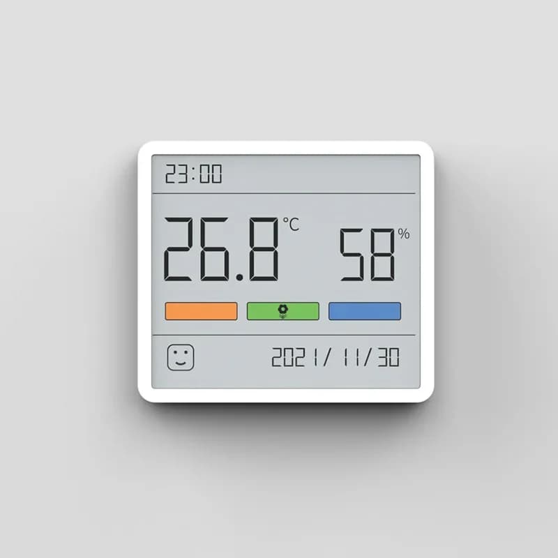 Calendar environment comfort digital display electronic wall mount
