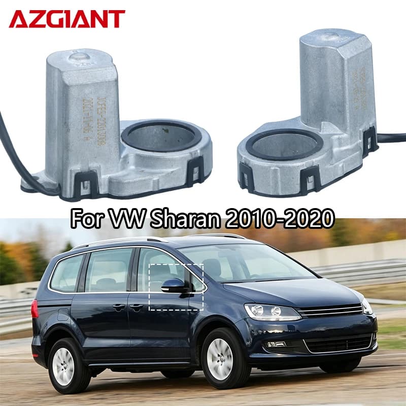 AZGIANT Exterior Side Rearview Door Mirrors Folding Motor Actuator For 2010-2020 VW Sharan Power Electric Repair Kit Auto Module