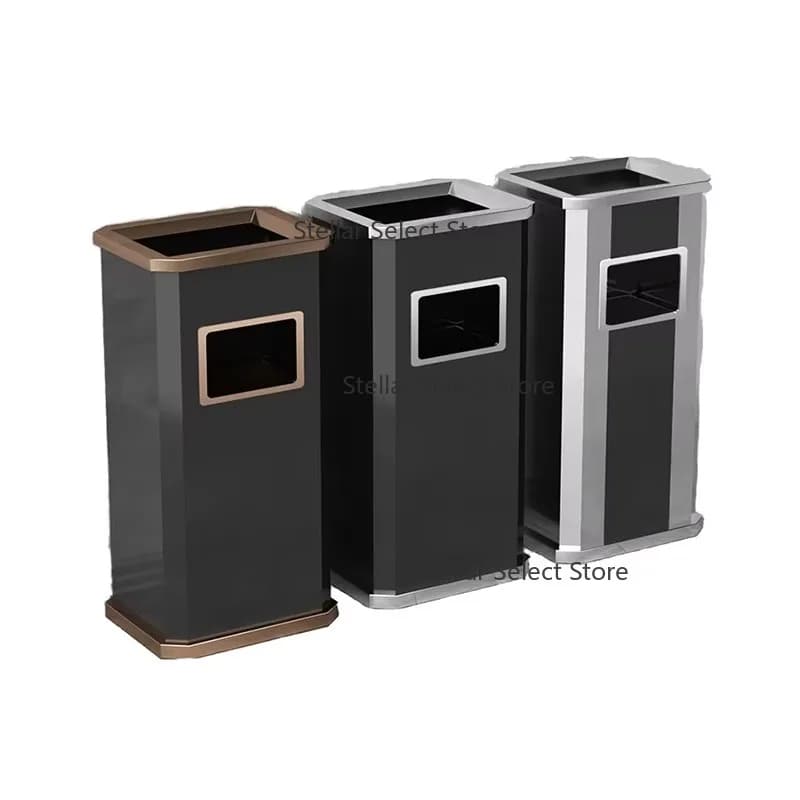 Custom Stainless Steel Trash Recycling Bin Sheet Metal Enclosure Cabinet Shell Manufacturing Stamping Fabrication Services China