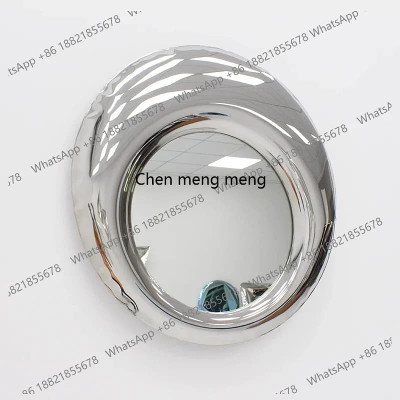 Light Luxury Decoration Modern Creative Irregular Mirror Vanity Mirror Wall Hanging Living Room