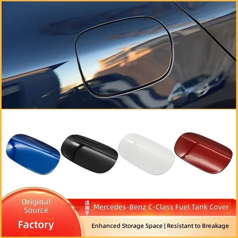 For Mercedes Benz C Class W205 2016-2021 Fuel Tank Cover Refueling Port Cap Plate Outer Cover 2057570106