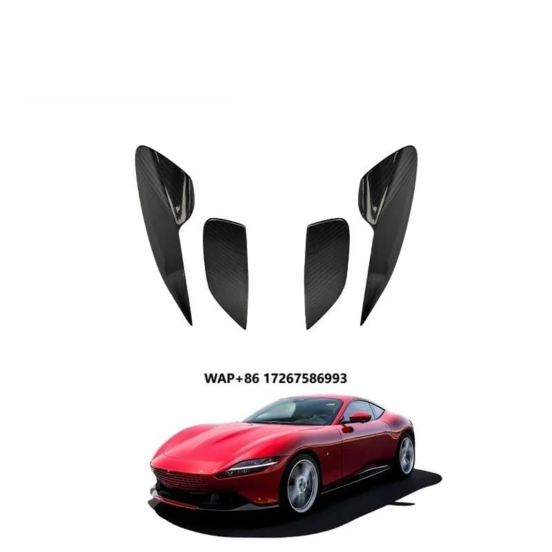 Dry Carbon Fiber Body Kit Upper Tail Lamp Panel for N Style
