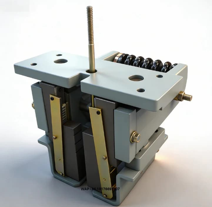 Industrial Progressive Elevator Safety Gear Coil Spring Braking Elements DK SAFETY Model 800DK Steel Construction 4900kg~8000kg