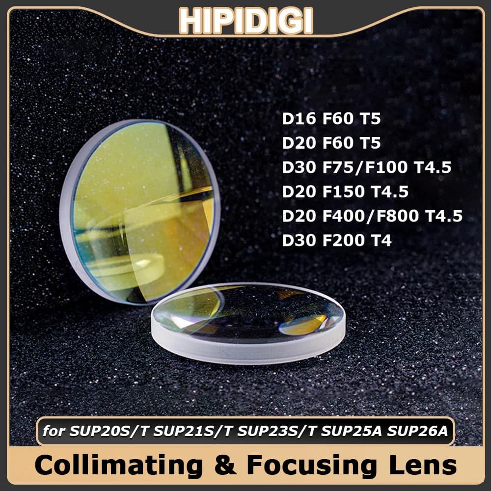 Laser Welding Collimating Focusing Lens D16 D20 T4.5 F50 F150 F200 SUP21S/T SUP23S/T SUP22C for SUP Handheld Laser Welding Head