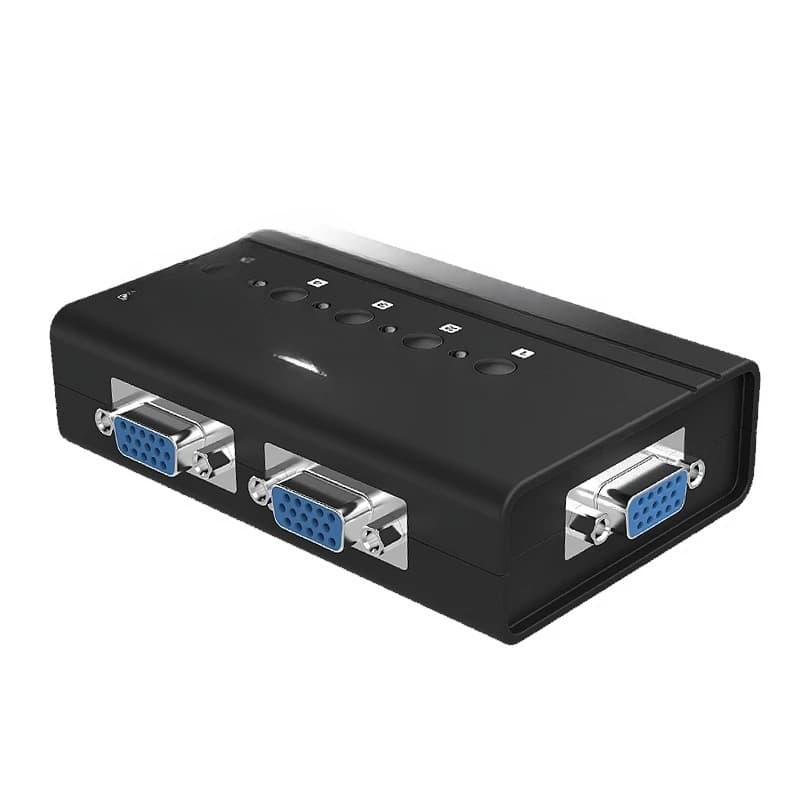 MT-460KL KVM switcher 4-port USB 2.0 multi-computer switcher, with original cable