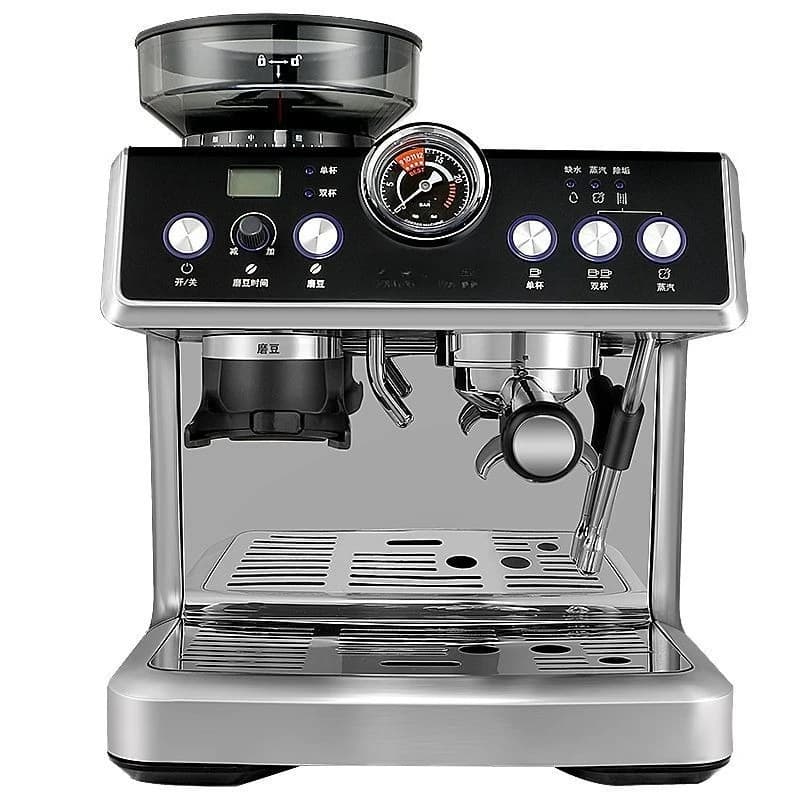 Italian grinding integrated coffee machine single and double pump type home commercial office