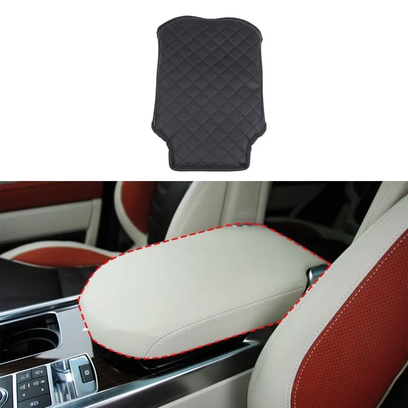 Leather Center Console Armrest Cover  for 2011–2017 Land Rover Range Rover Sport  Interior Accessories