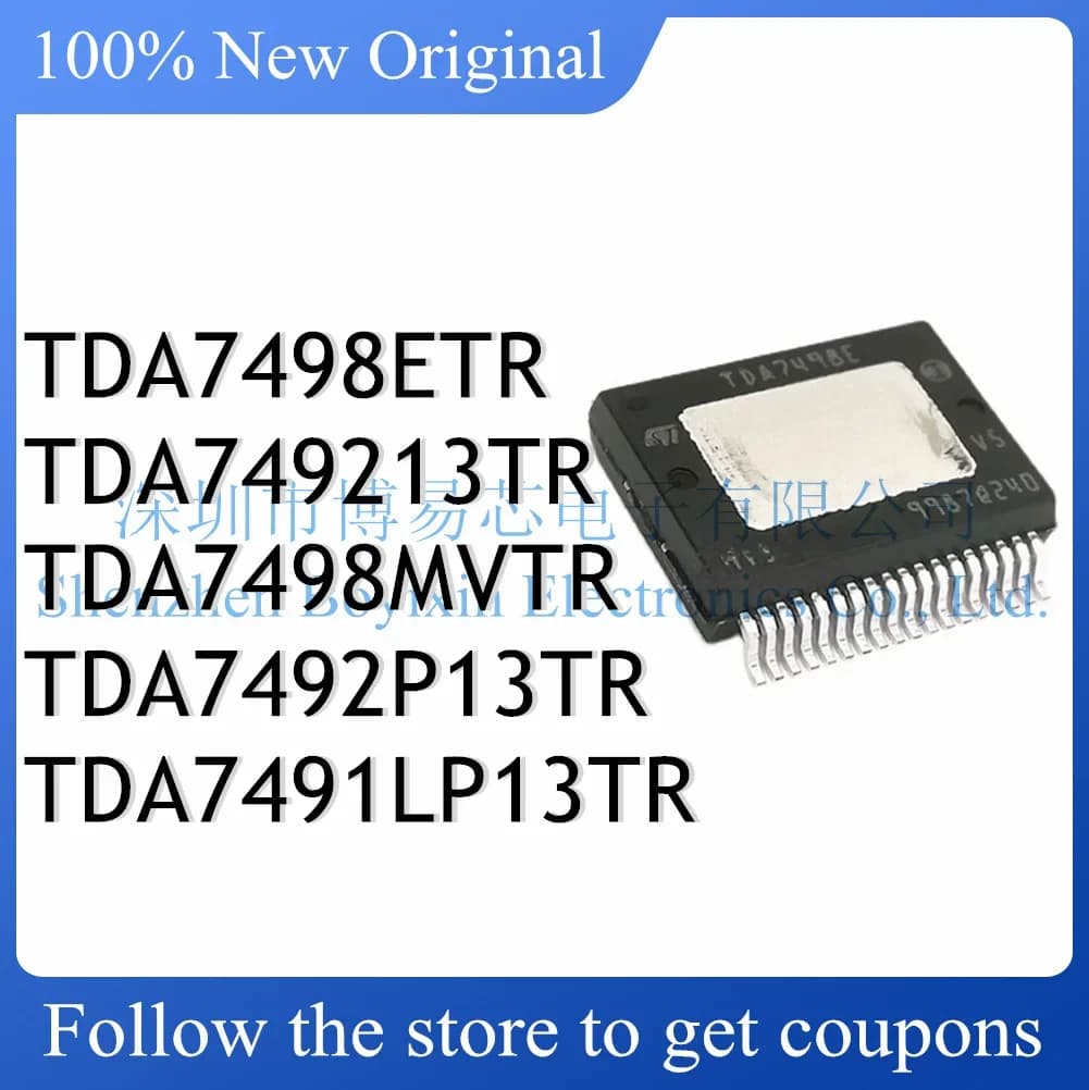 TDA7498ETR TDA749213TR TDA7498MVTR TDA7492P13TR TDA7491LP13TR Standard version