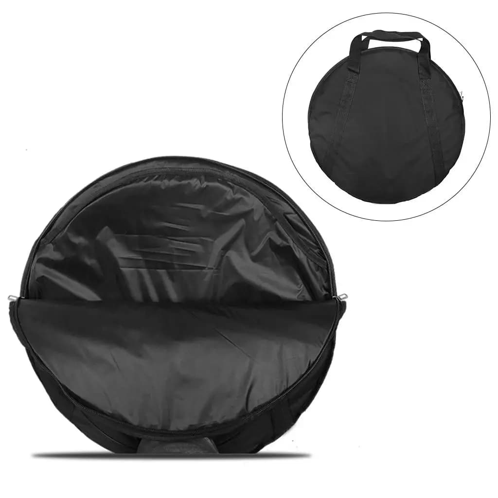 【Hot】41'' 600D Oxford Fabric Cymbal Bag Thickned Waterproof Padd Cotton Handbag Carry Case Protector Percussion Instruments Blac