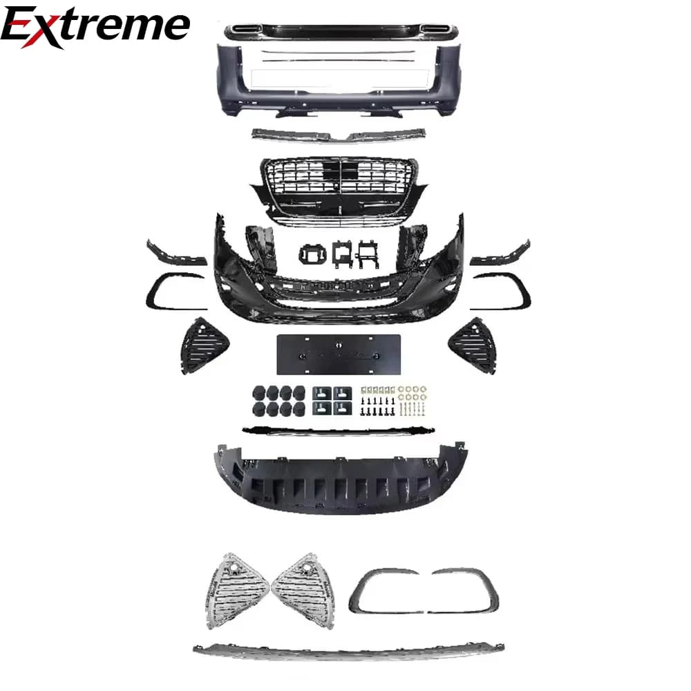 High Quality New Material Full Body Kit for Mercedes-benz V260&V300 2016-2025 Sport Style Include Front Rear Bumper