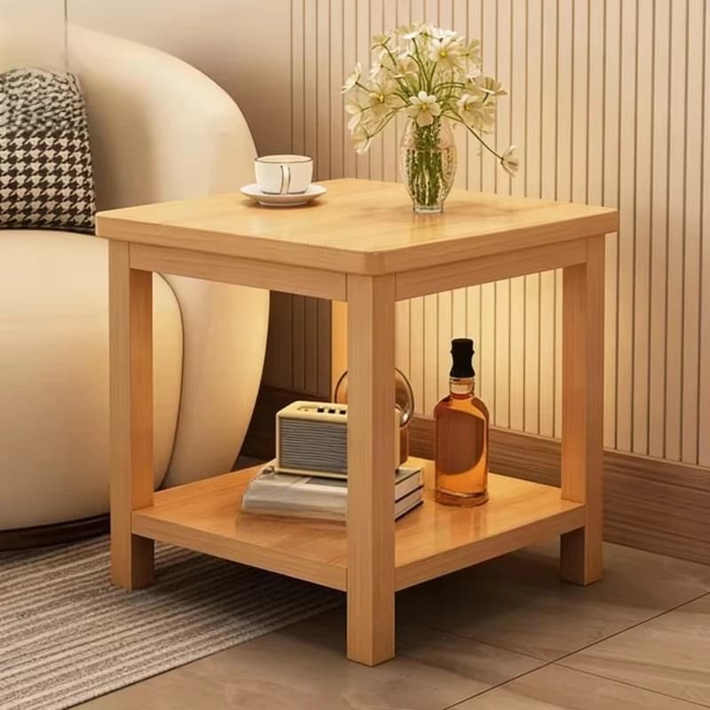 Modern wooden coffee table, personalized living room furniture