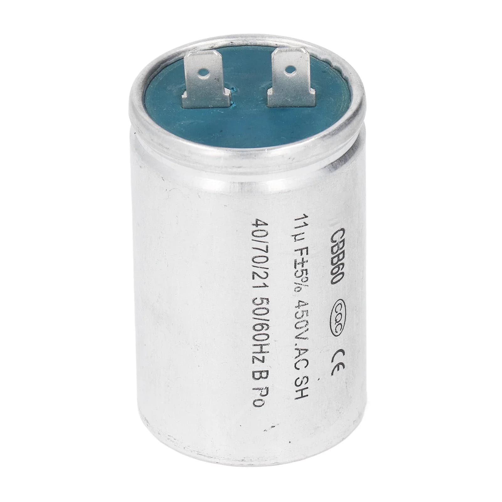 D2 Motor Start CBB60 Capacitor 11uf High Insulation Resistance Water Pump Generator Machine Starting Running Capacitor 450VAC