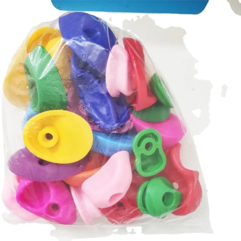 32 sets of indoor wall climbing frames, rock points, plastic pivots, breakthrough points