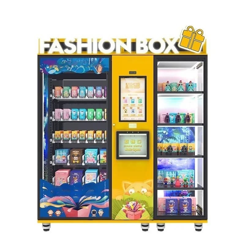 Vending machines, gift box vending machines