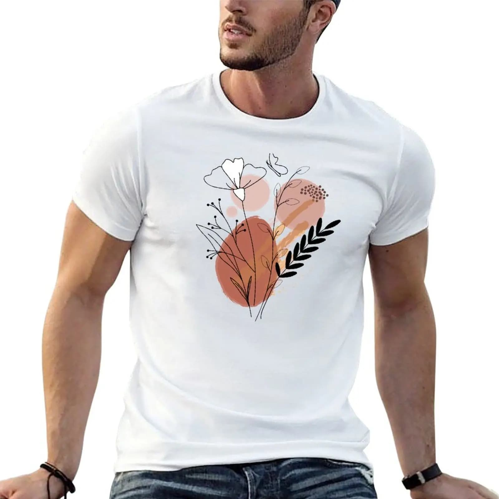 Art Deco T-Shirt hippie clothes customs design your own Men's t-shirts
