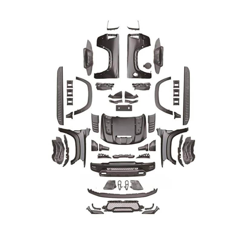 High Quality T-Rex Style Body Kit Fit 2019-2023 RAM 1500 Exterior Upgrade Auto Bumper Body System Accessories Professional Car M