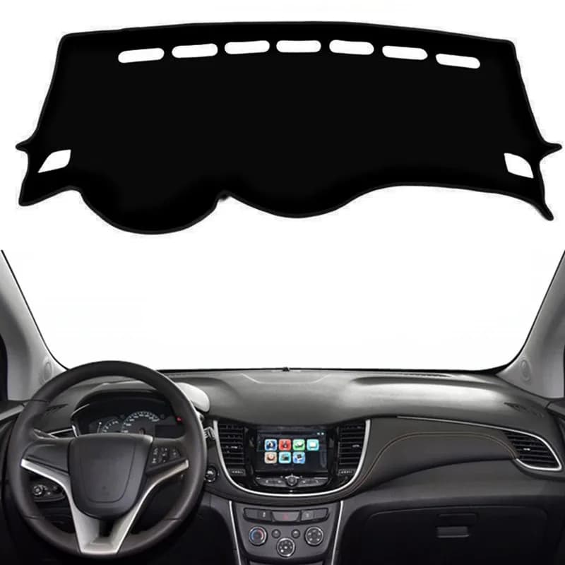 Car Styling Dashmat For Chevrolet Trax Tracker Holden 2017 2018 2019 Dashboard Cover Mat Pad Sunshade Protect Carpet Accessories