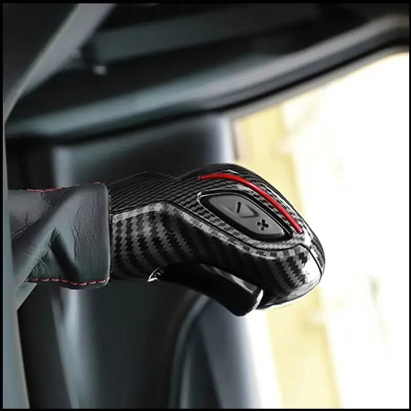 Interior Gear Shift Lever Knob Handbrake Cover Sticker Trim For Chevrolet Trax 2024 LHD Car Styling Auto Accessories