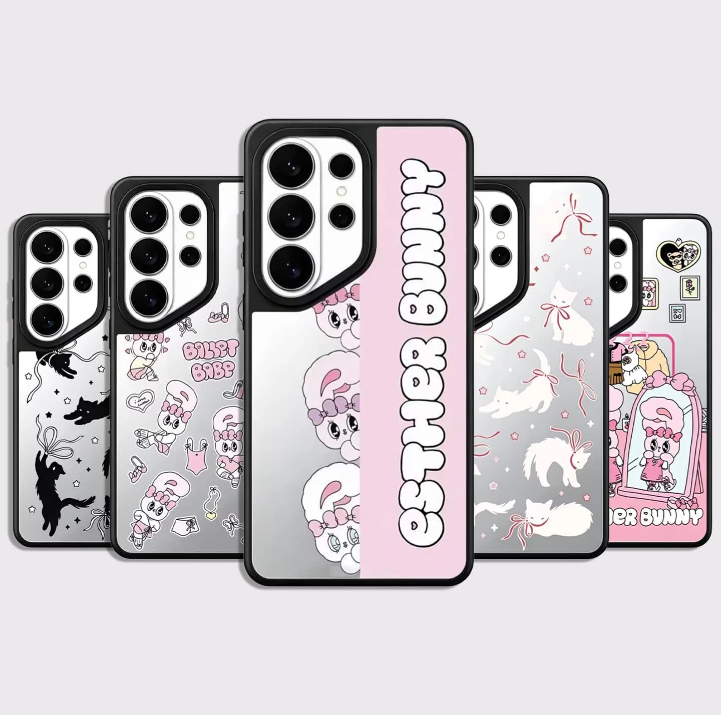 607201 Mirror Surface Magnetic Phone Cover for Samsung Galaxy S23 S24 S25 S26 Ultra S26+ Plus Case