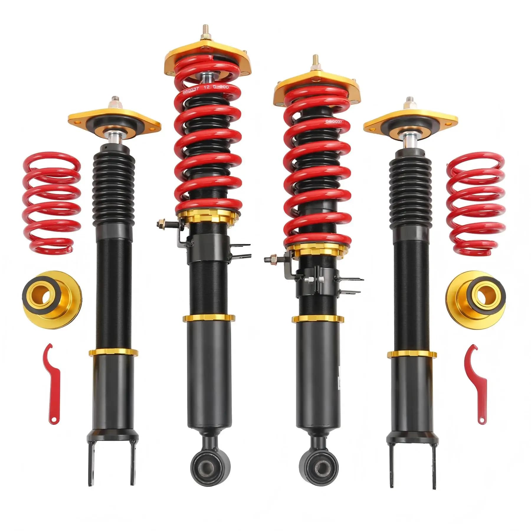 GO Racing Coilovers Compatible For Nissan 370Z 2009-2011 Height Adjustable Lowering Kit