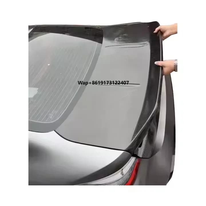 For M2 M3 M4 G87 G80 G82 Dry Carbon Fiber Trunk Cover M2 M3 M4 Upgraded CLS-style Dry Carbon Fiber Trunk Cover Body Kit