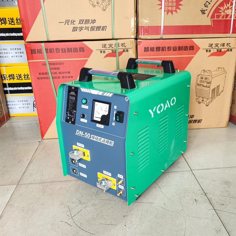 Portable Handheld Spot Welder for Steel Aluminum Stainless Steel Metal Plates-New Condition
