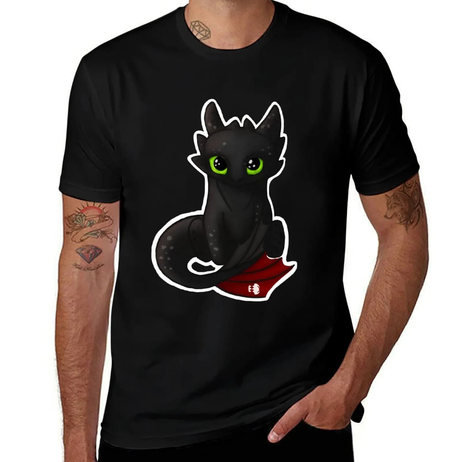 KROKMOU T-Shirt man t shirt heavy cotton t shirts for man cotton soft