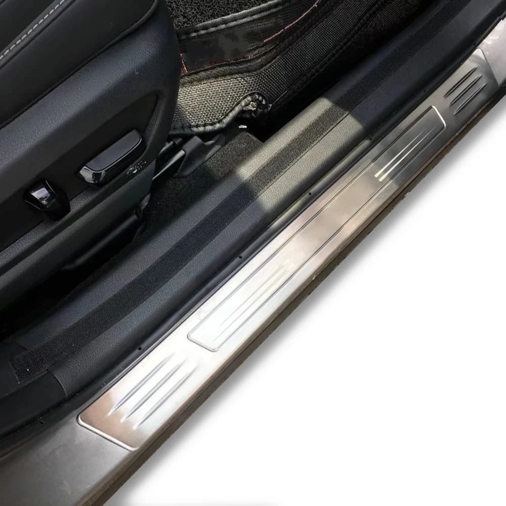 Car Accessories For Lexus Ux200 Ux250h Ux260h 2019 2020 Stainless Steel Door Sill Trim Scuff Plate Protector Styling Sticker