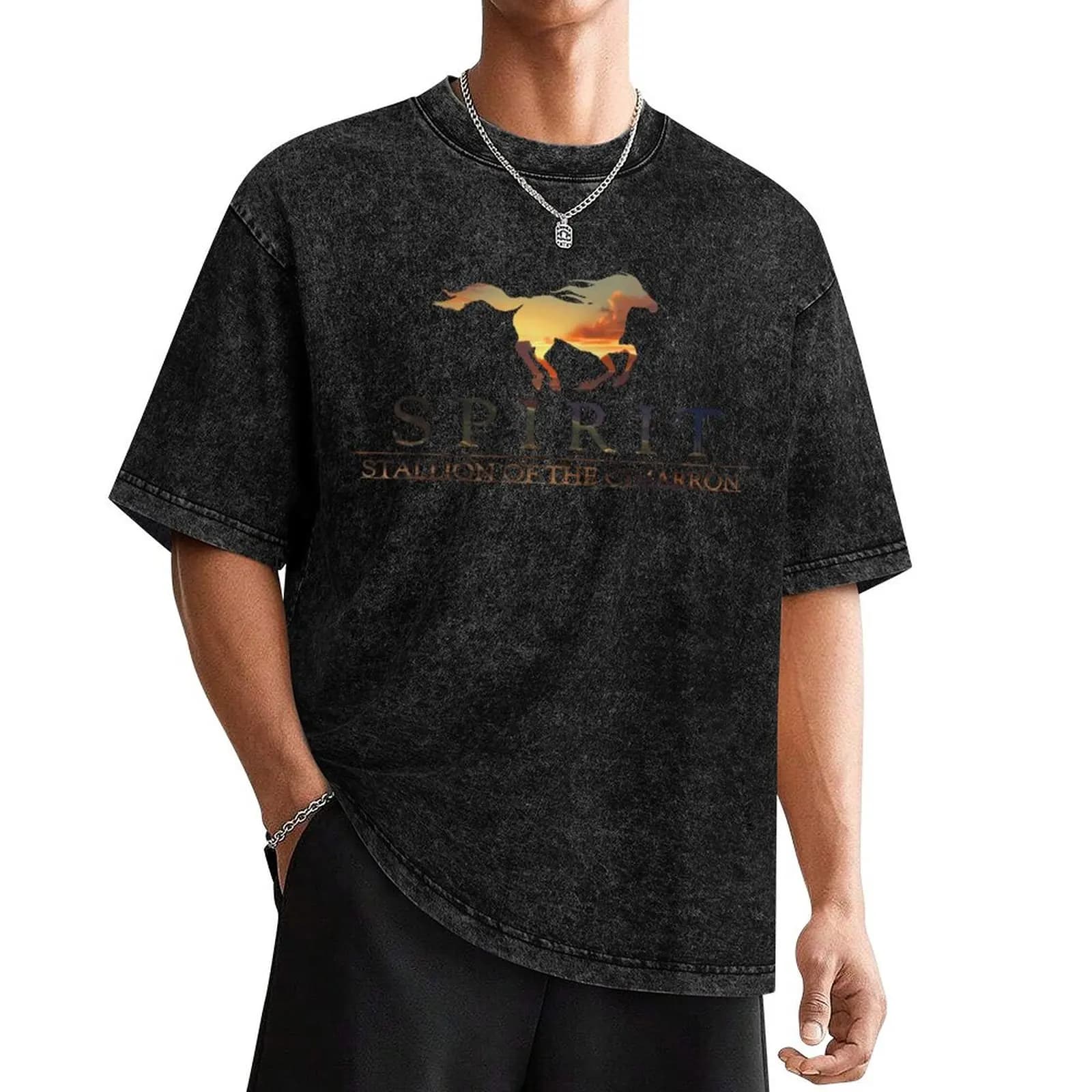 Spirit stallion of the cimarron T-Shirt tees Aesthetic clothing plus sizes fashion shirts mens t shirts pack