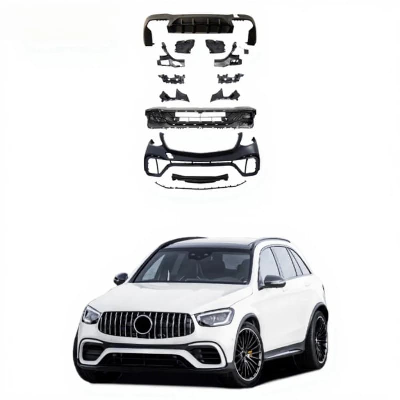 Hot selling Style Auto Parts for   2020-2022 Conversion Kit Front Bumper Diffuser Grill Exhaust Tips