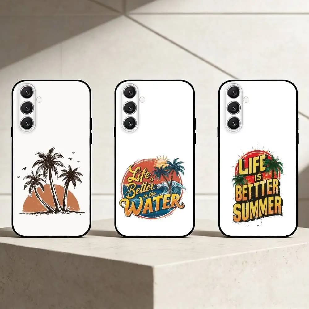Hot summer Phone Case For Samsung Galaxy A91,80,73,72 ,71,53,52,32 ,31,22,21s,20,Soft Black Case
