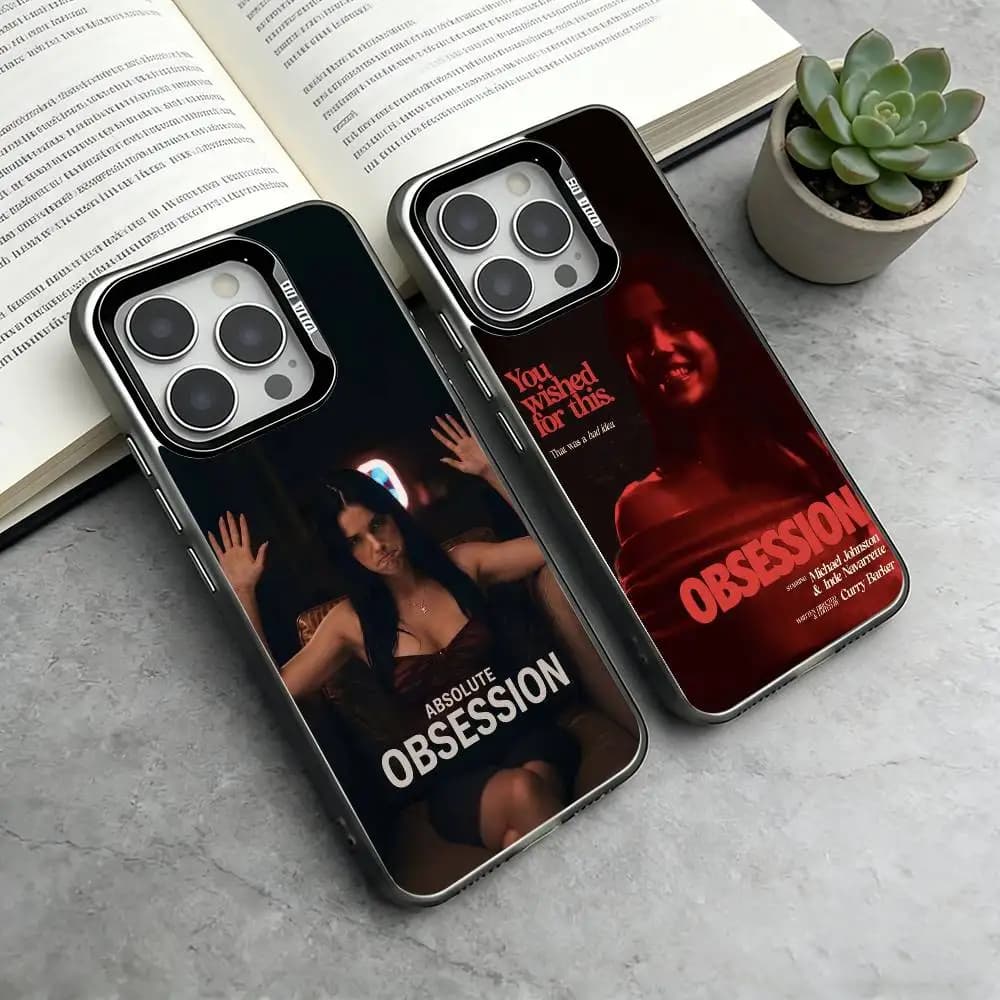 Obsession Nikki Freeman Movie  Phone Case For iPhone 17,16,15,14,13,12,11 Plus,Pro Max,XS,Colored Silver Plated Inside