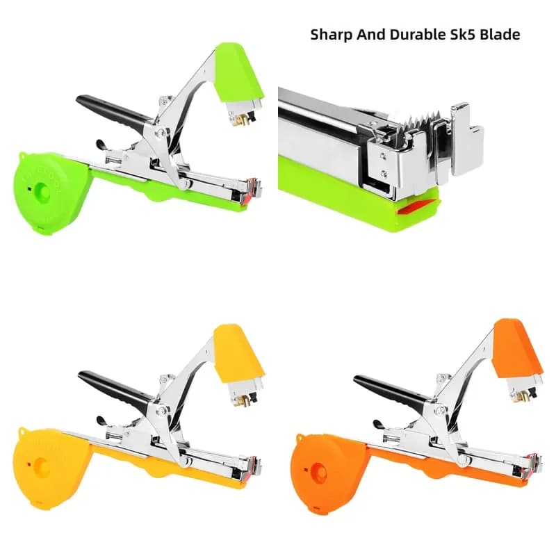 For New Grape Tomato Vine Cucumber Tying Machine Tapetool Garden Plant Binding Tool