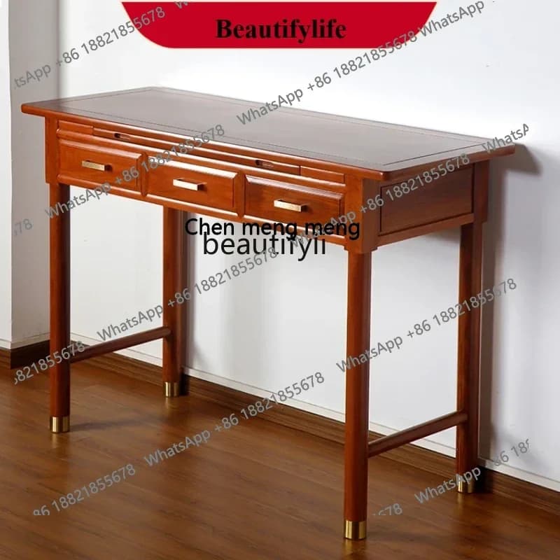 z183  Rosewood Solid Wood Prayer Altar Table New Chinese Style Altar Altar Household Buddha Shrine Incense Burner Table Buddh