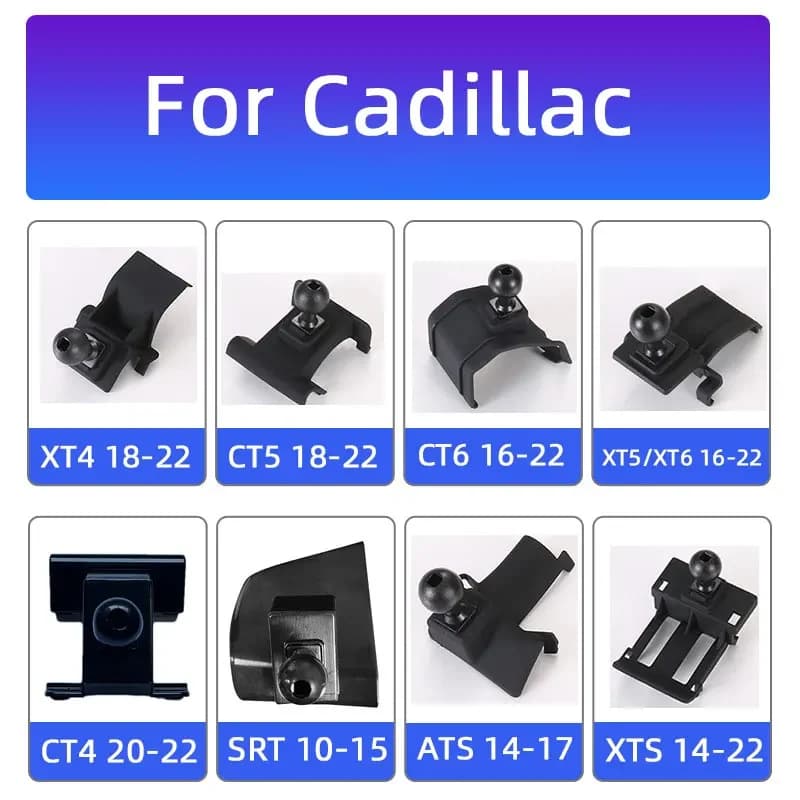Car Phone Special Bracket Base For Cadillac CT4 CT5 CT6 XT4 XT5 XT6 SRX ATS XTS Dedicated Fixed Holder Air outlet Accessories
