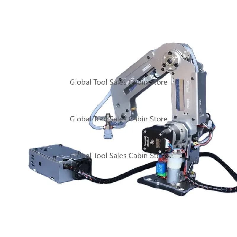 22C Full Metal Stepper Mechanical Arm with Motor and Controller Unassembled Kit High Performance Industrial Model