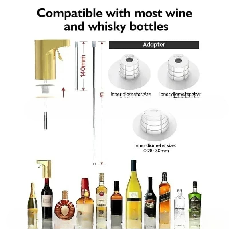 Intelligent Fully Automatic Electric Wine Dispenser and Extractor