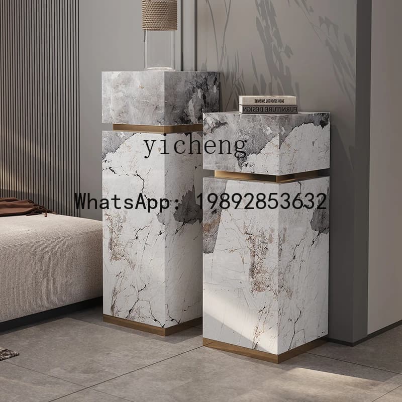 living room floor rack light luxury decoration TV wall floor ornament rack home decoration accessories