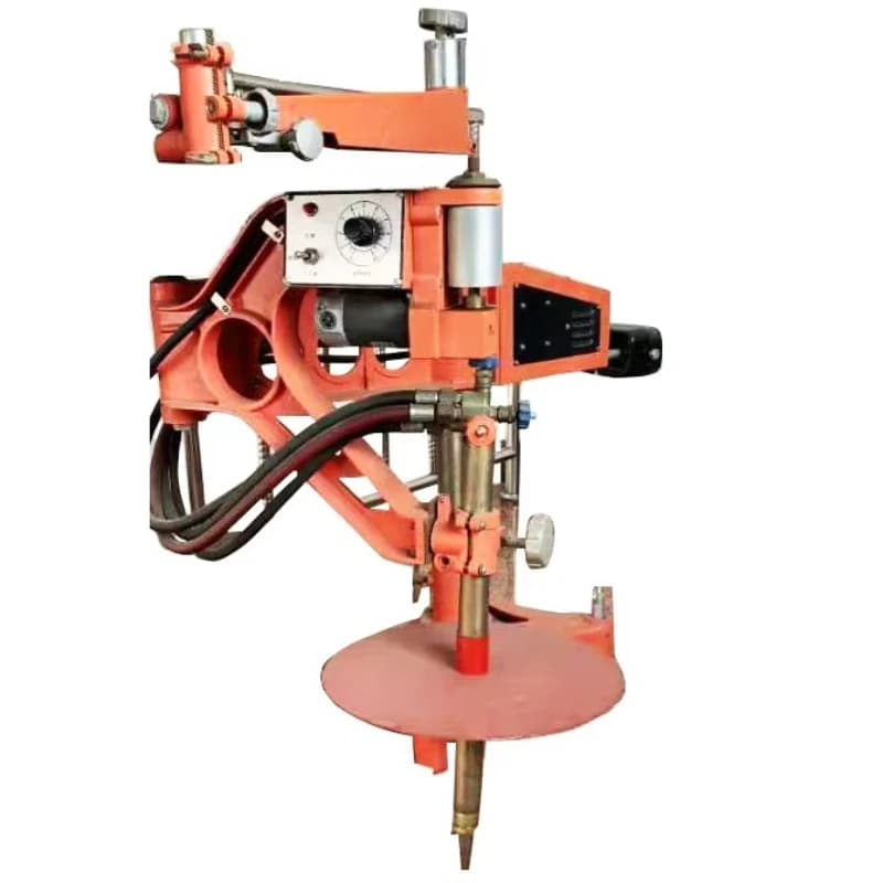 DEM CG2-150T Portable Automatic Circular Steel Copper Stainless Steel Plasma Gas Cutting Machine Profiling Cutter