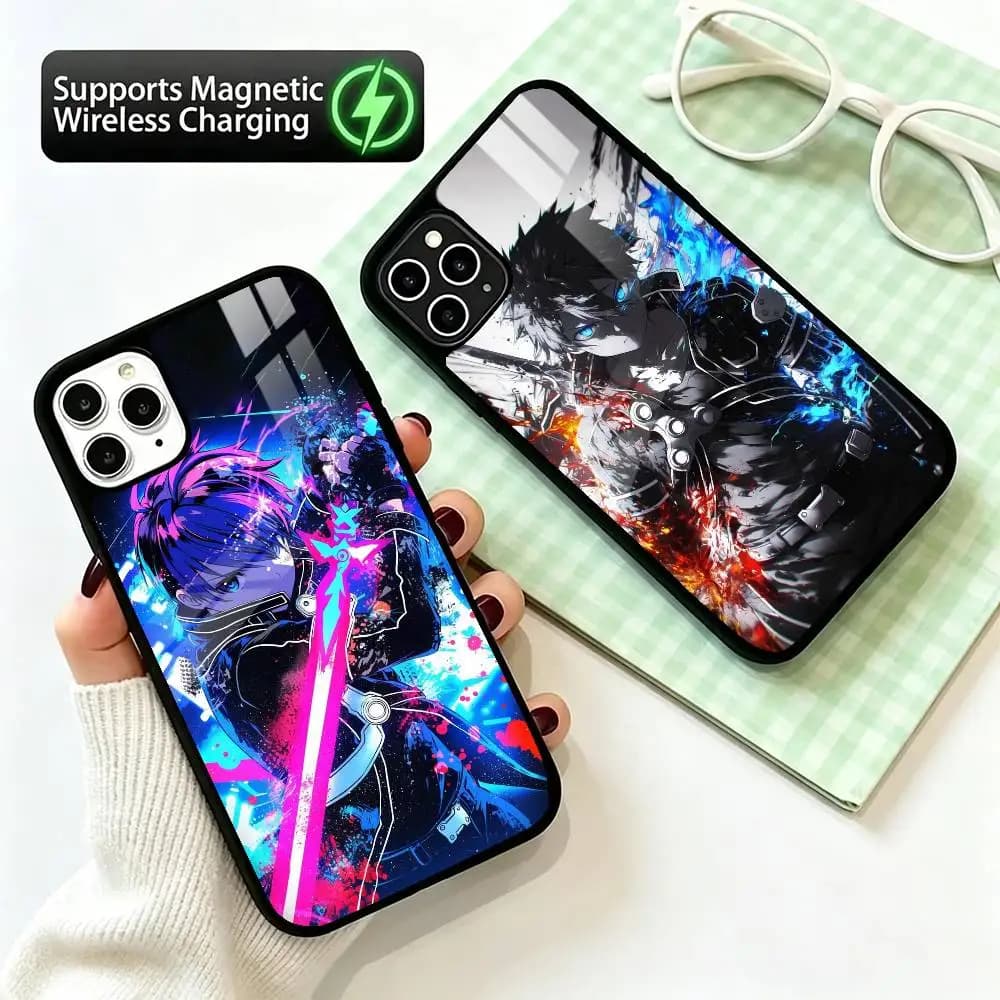 Sword Art Online  Asuna  Phone Case For iPhone17,16,15,14,13,12,11 Plus,Pro Allows magnetic wireless charging
